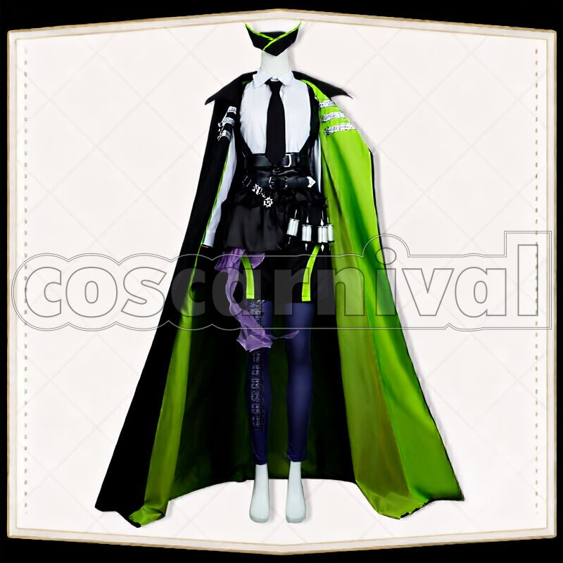 Vanrouge Diasomnia Dorm Uniform Cosplay cosplay costume from Disney Twisted-Wonderland Lilia, front view 2