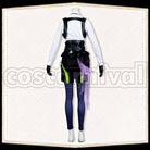 Vanrouge Diasomnia Dorm Uniform Cosplay cosplay costume from Disney Twisted-Wonderland Lilia, back view 2