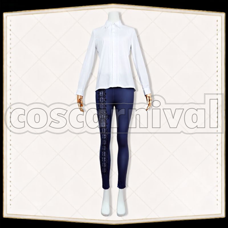 Vanrouge Diasomnia Dorm Uniform Cosplay cosplay costume from Disney Twisted-Wonderland Lilia, front view 5