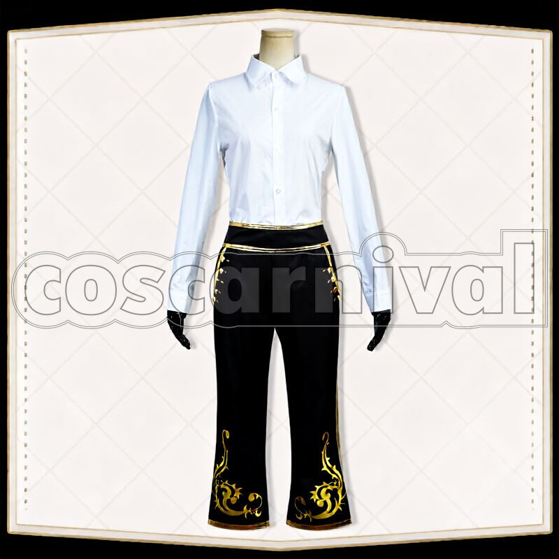 Vanrouge Diasomnia School Uniform Cosplay cosplay costume from Disney Twisted-Wonderland Lilia, front view 5