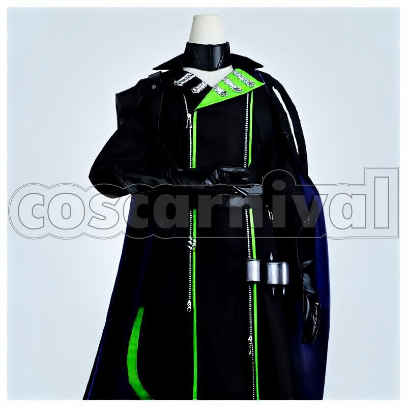 Draconia Diasomnia Dorm Uniform Cosplay cosplay costume from Disney Twisted-Wonderland Malleus, front view 1
