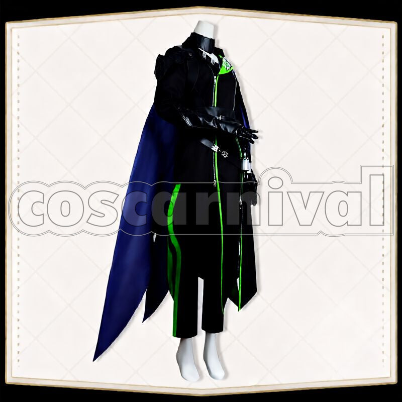 Draconia Diasomnia Dorm Uniform Cosplay cosplay costume from Disney Twisted-Wonderland Malleus, front view 3
