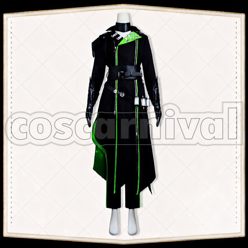 Draconia Diasomnia Dorm Uniform Cosplay cosplay costume from Disney Twisted-Wonderland Malleus, front view 5