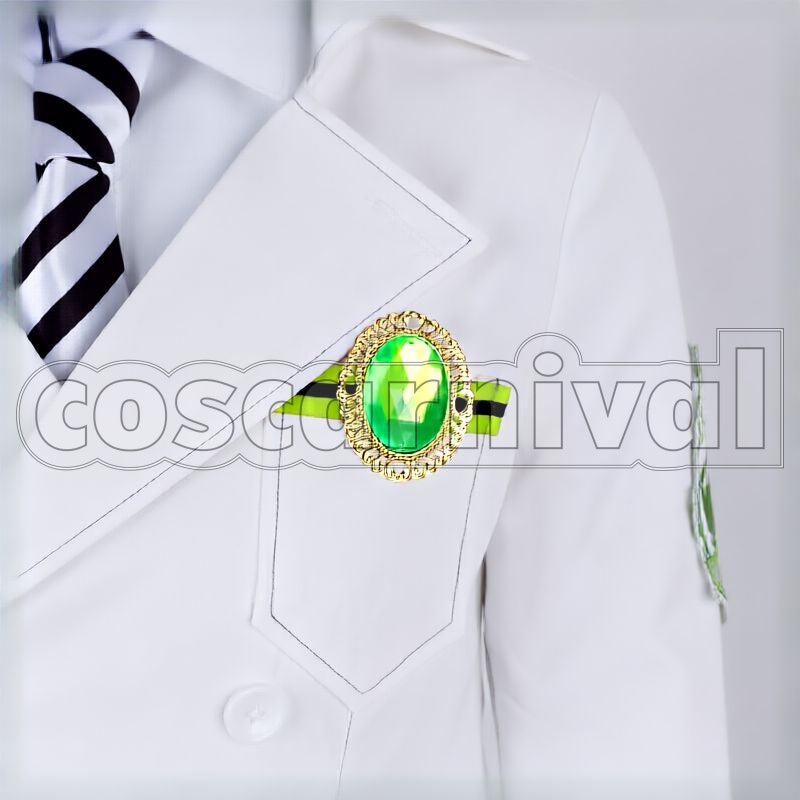 Draconia Lab Coat Cosplay cosplay costume from Disney Twisted-Wonderland Malleus, detail-1