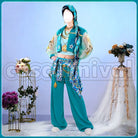 Tealrajah Dunasmina Cosplay cosplay costume from Disney Twisted-Wonderland Minajael, front view 2