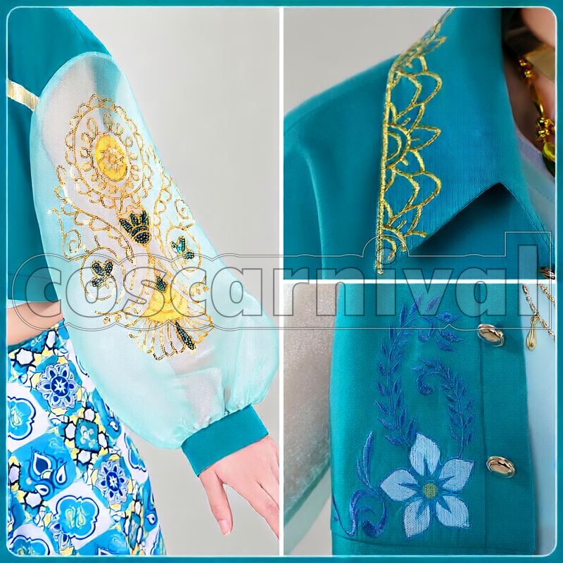 Tealrajah Dunasmina Cosplay cosplay costume from Disney Twisted-Wonderland Minajael, detail-1