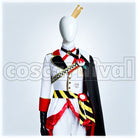 Rosehearts Heartslabyul Dorm Uniform Cosplay cosplay costume from Disney Twisted-Wonderland Riddle, front view 1