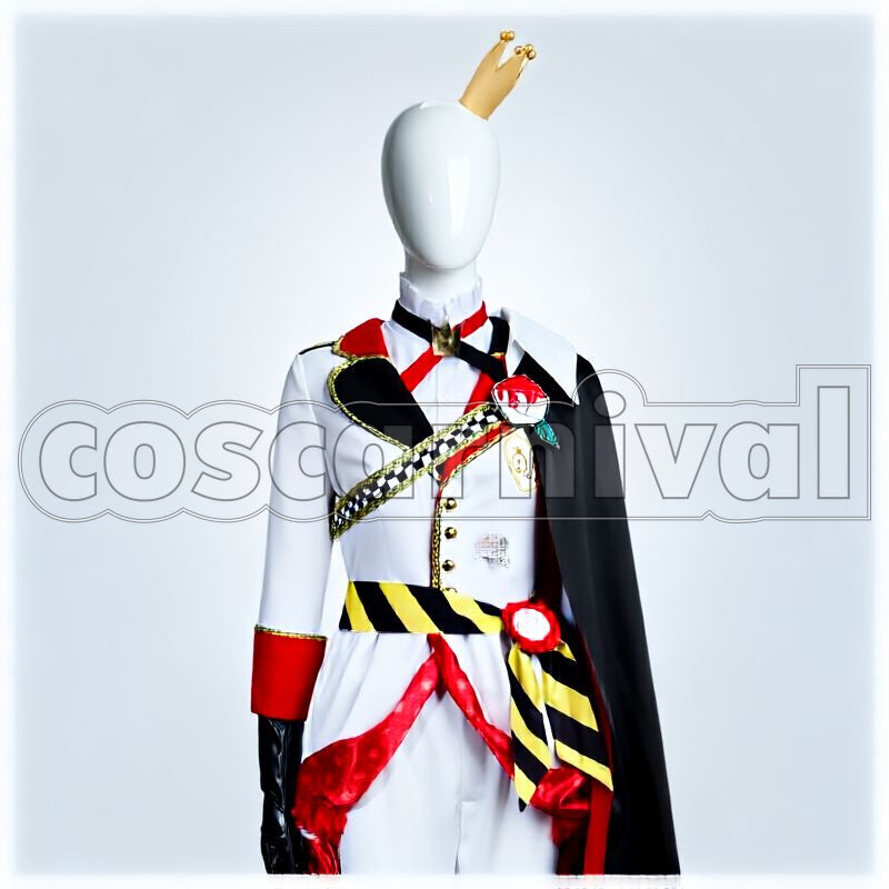 Rosehearts Heartslabyul Dorm Uniform Cosplay cosplay costume from Disney Twisted-Wonderland Riddle, front view 1