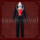 Rosehearts Heartslabyul School Uniform Cosplay cosplay costume from Disney Twisted-Wonderland Riddle, front view 2