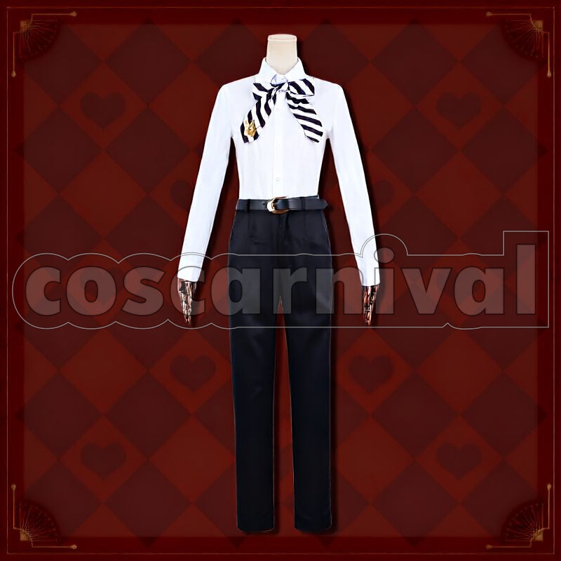 Rosehearts Heartslabyul School Uniform Cosplay cosplay costume from Disney Twisted-Wonderland Riddle, front view 6