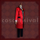 Rosehearts Heartslabyul Suitor Suit Cosplay cosplay costume from Disney Twisted-Wonderland Riddle, side view 1