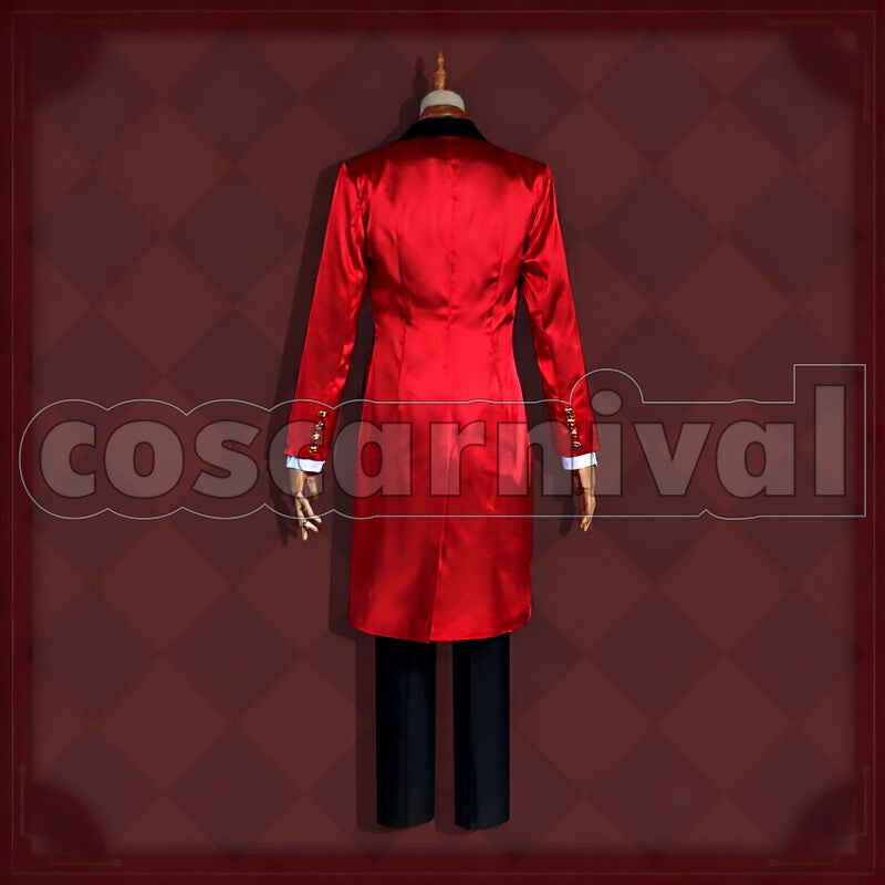 Rosehearts Heartslabyul Suitor Suit Cosplay cosplay costume from Disney Twisted-Wonderland Riddle, back view 1