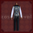 Rosehearts Heartslabyul Suitor Suit Cosplay cosplay costume from Disney Twisted-Wonderland Riddle, back view 2