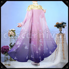 Rosehearts Night Sky's Chiffon Cosplay cosplay costume from Disney Twisted-Wonderland Riddle, back view 2