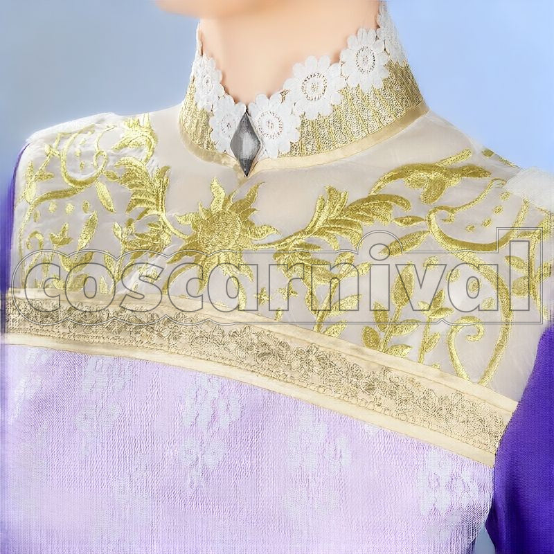 Rosehearts Night Sky's Chiffon Cosplay cosplay costume from Disney Twisted-Wonderland Riddle, detail-6