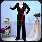 Rosehearts Shore's Celebration Cosplay cosplay costume from Disney Twisted-Wonderland Riddle, front view 2
