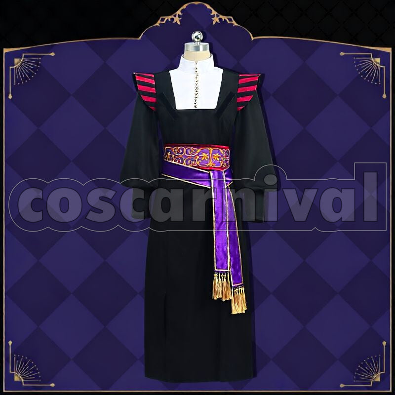 Flamme Cosplay cosplay costume from Disney Twisted-Wonderland Rollo, front view 5
