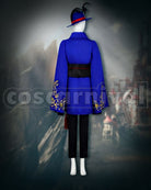 Hunt Pomefiore Dorm Uniform Cosplay cosplay costume from Disney Twisted-Wonderland Rook, back view 1