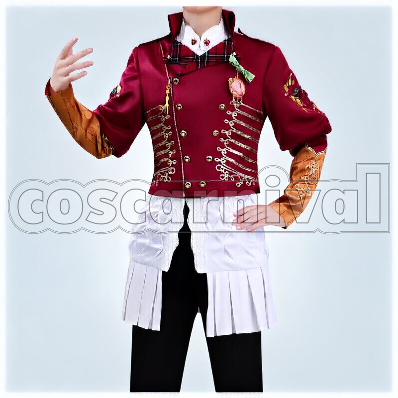 Bucchi La Bonbonnière Cosplay cosplay costume from Disney Twisted-Wonderland Ruggie, front view 1