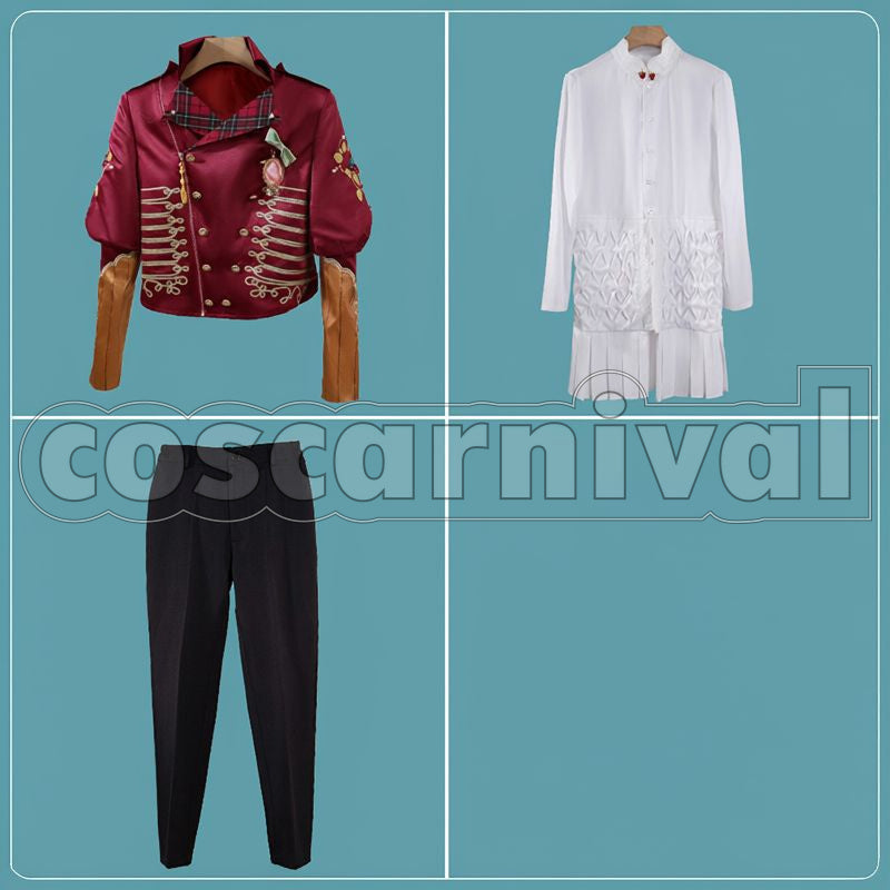 Bucchi La Bonbonnière Cosplay cosplay costume from Disney Twisted-Wonderland Ruggie, set view