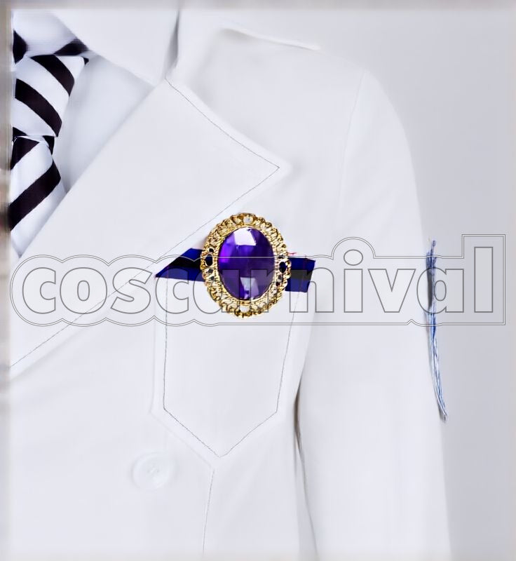 Bucchi, Rook Hunt Lab Coat Cosplay cosplay costume from Disney Twisted-Wonderland Ruggie, detail-1