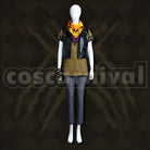 Bucchi Savanaclaw Dorm Uniform Cosplay cosplay costume from Disney Twisted-Wonderland Ruggie, front view 2