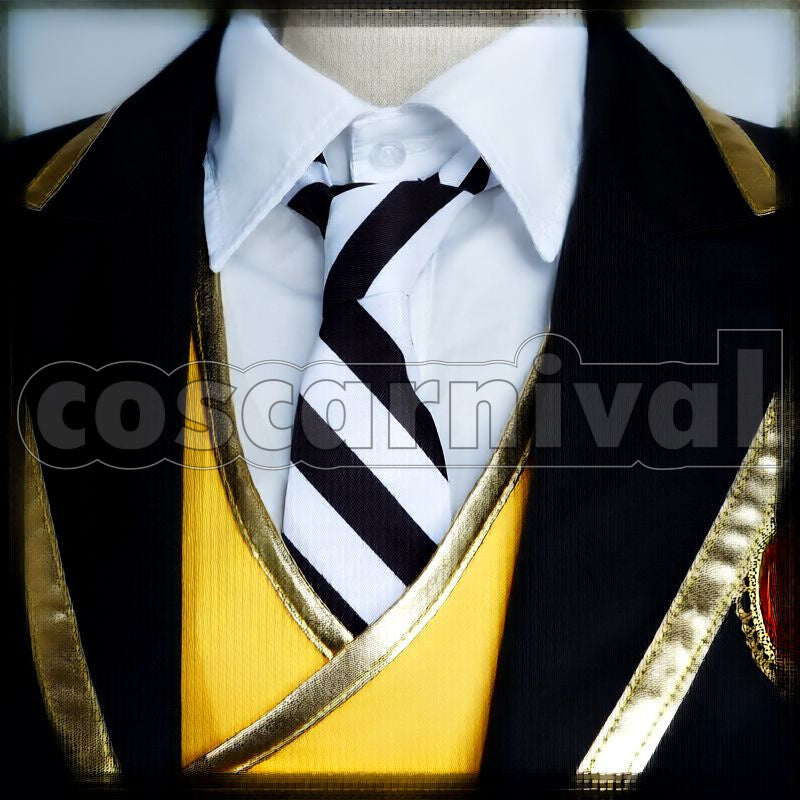 Bucchi Savanaclaw School Uniform Cosplay cosplay costume from Disney Twisted-Wonderland Ruggie, detail-1