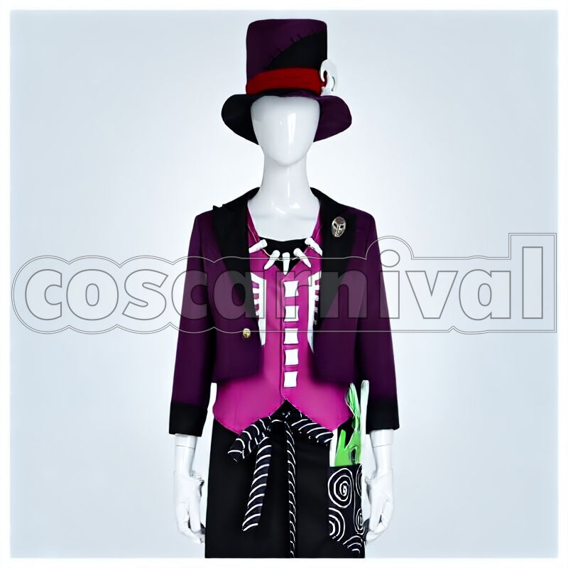 Sam Barber Files Disney Twisted-Wonderland Sam Cosplay Costume – Coscarnival