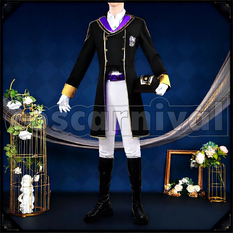 Zigvolt Equestrian Club Club Wear Cosplay cosplay costume from Disney Twisted-Wonderland Sebek, front view 2