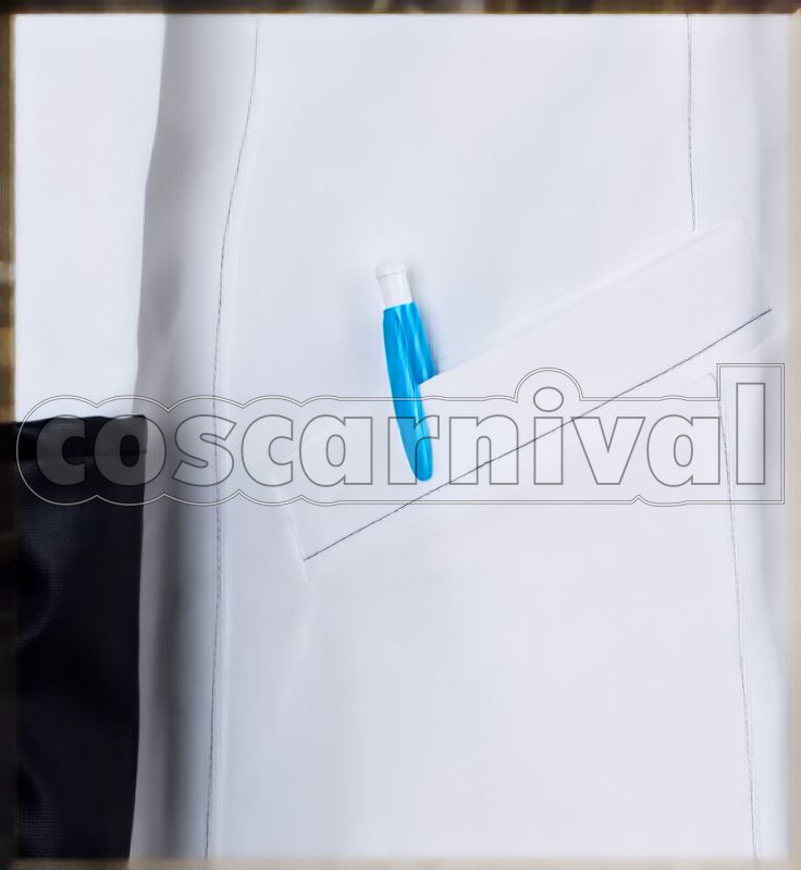 Zigvolt Lab Coat Cosplay cosplay costume from Disney Twisted-Wonderland Sebek, detail-2