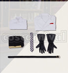 Zigvolt Lab Coat Cosplay cosplay costume from Disney Twisted-Wonderland Sebek, set view