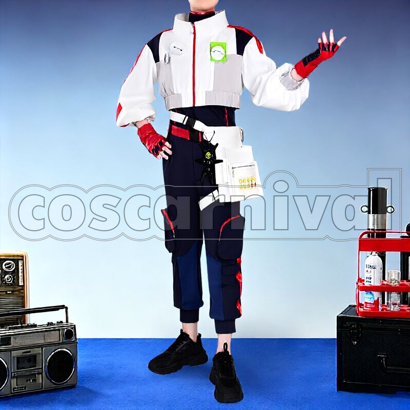 Collab Outfit Cosplay cosplay costume from Disney Twisted-Wonderland Silver, front view 2