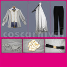 Dawn Armor Cosplay cosplay costume from Disney Twisted-Wonderland Silver, set view