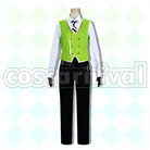Diasomnia School Uniform Cosplay cosplay costume from Disney Twisted-Wonderland Silver, front view 4