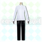 Diasomnia School Uniform Cosplay cosplay costume from Disney Twisted-Wonderland Silver, front view 5