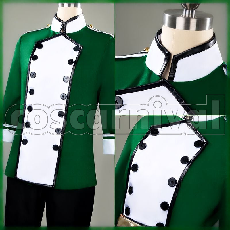 Riddle Rosehearts The Culinary Crucible Cosplay cosplay costume from Disney Twisted-Wonderland Silver, front view 6