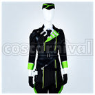 Sebek Zigvolt Diasomnia Dorm Uniform Cosplay cosplay costume from Disney Twisted-Wonderland Silver, front view 1
