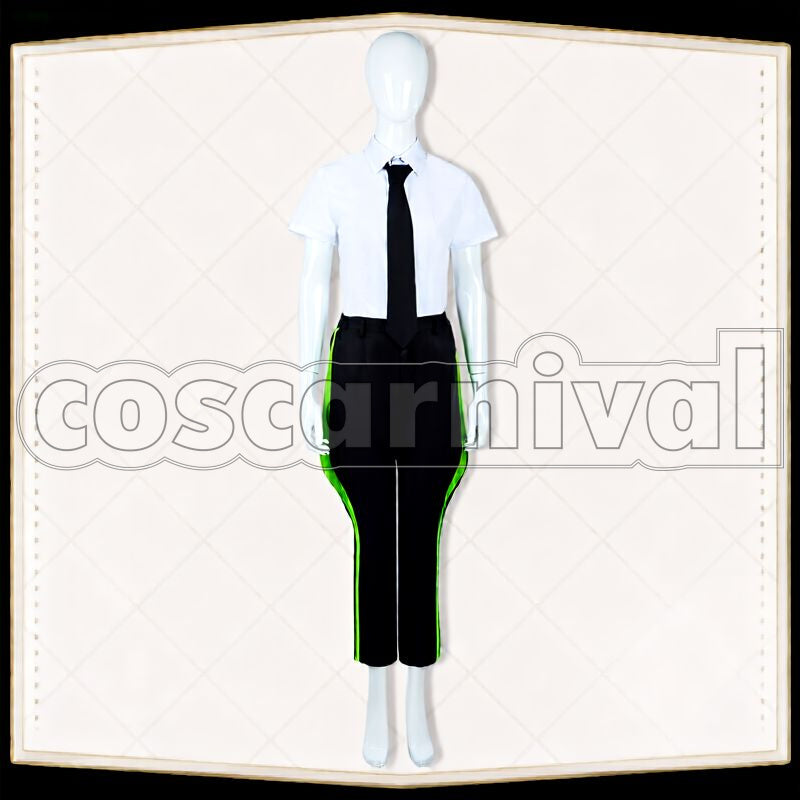 Sebek Zigvolt Diasomnia Dorm Uniform Cosplay cosplay costume from Disney Twisted-Wonderland Silver, front view 5