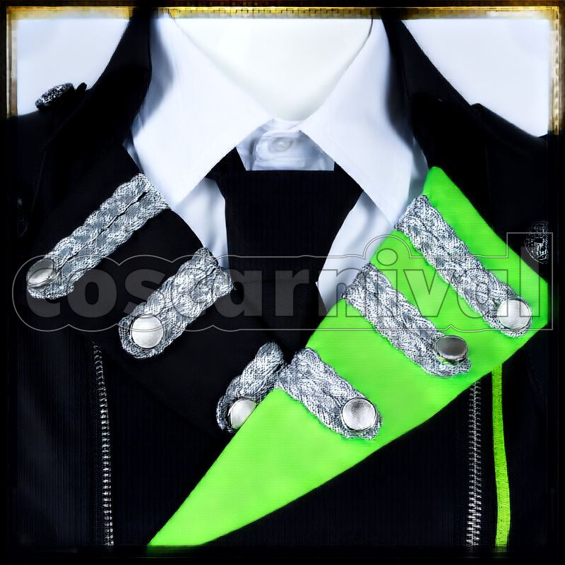 Sebek Zigvolt Diasomnia Dorm Uniform Cosplay cosplay costume from Disney Twisted-Wonderland Silver, detail-1