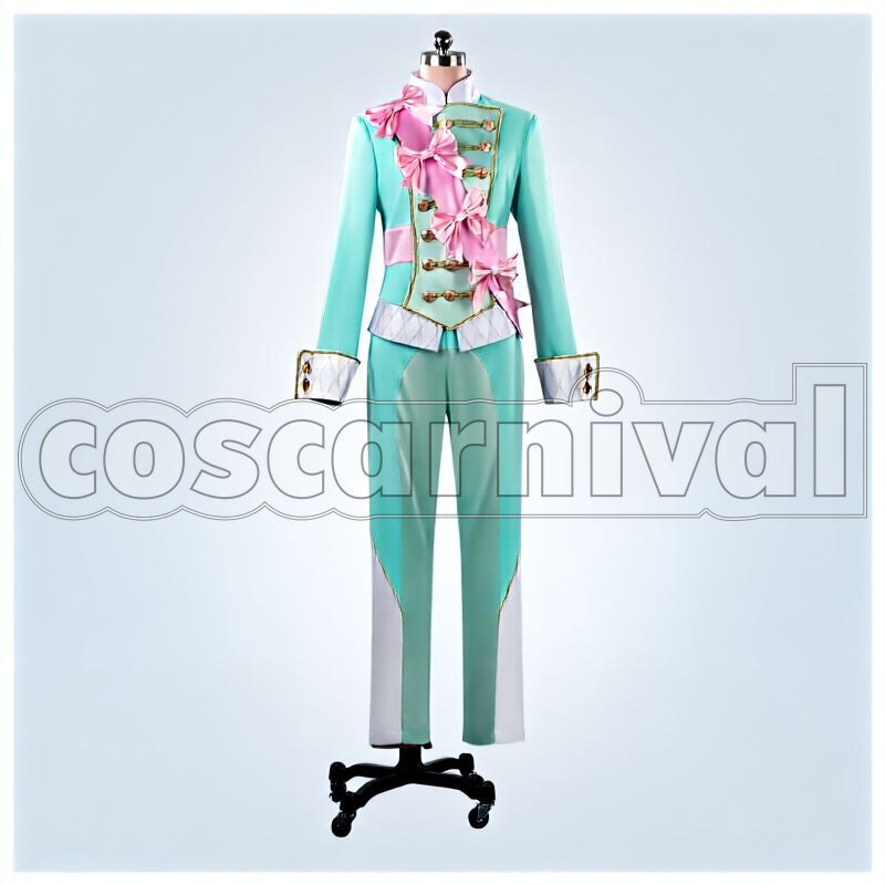White Rabbit Fest Cosplay cosplay costume from Disney Twisted-Wonderland Silver, front view 1