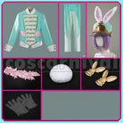 White Rabbit Fest Cosplay cosplay costume from Disney Twisted-Wonderland Silver, set view