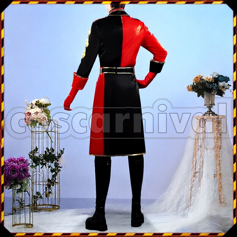 Clover Queen's Chef Coat Cosplay cosplay costume from Disney Twisted-Wonderland Trey, back view 1
