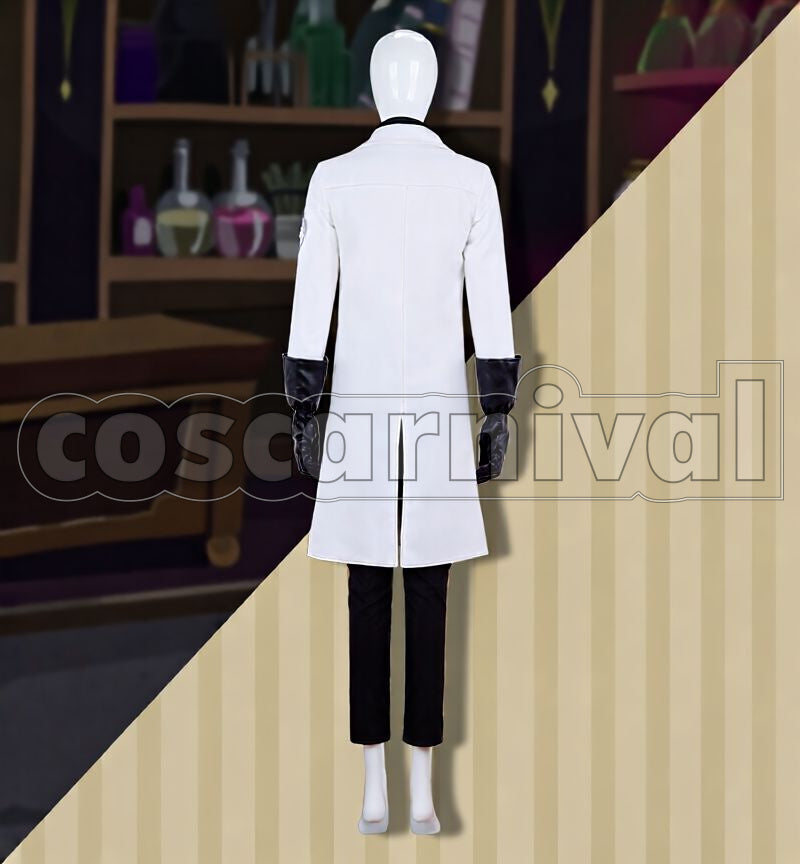 Schoenheit Lab Coat Cosplay cosplay costume from Disney Twisted-Wonderland Vil, back view 1