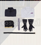 Schoenheit Lab Coat Cosplay cosplay costume from Disney Twisted-Wonderland Vil, set view