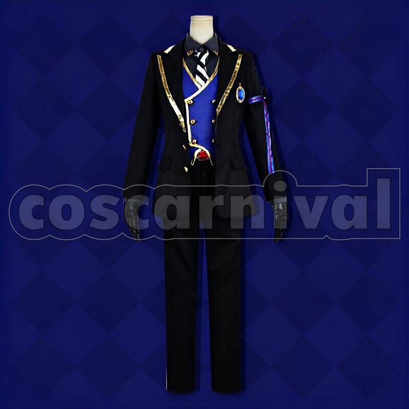 Schoenheit Pomefiore School Uniform Cosplay cosplay costume from Disney Twisted-Wonderland Vil, front view 2