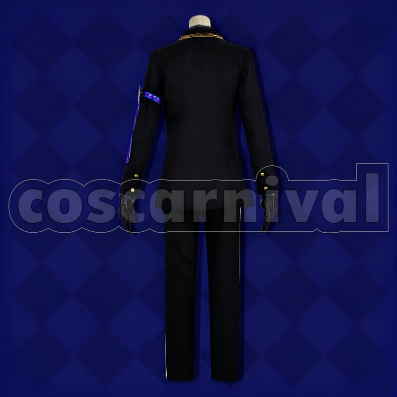 Schoenheit Pomefiore School Uniform Cosplay cosplay costume from Disney Twisted-Wonderland Vil, back view