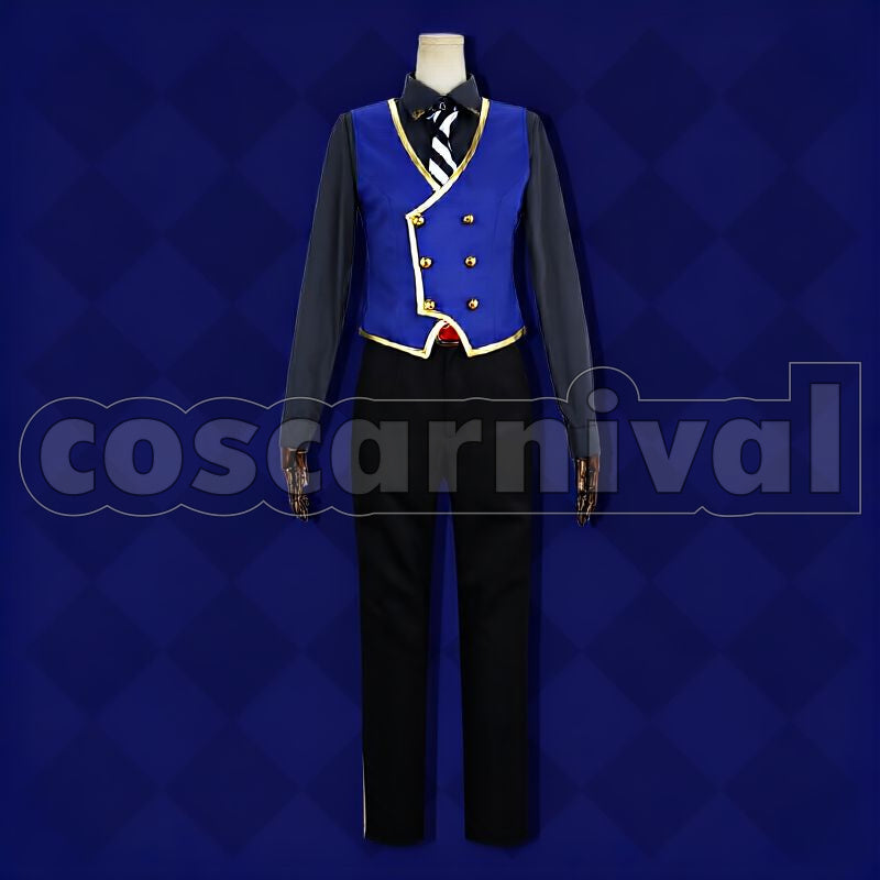 Schoenheit Pomefiore School Uniform Cosplay cosplay costume from Disney Twisted-Wonderland Vil, front view 3