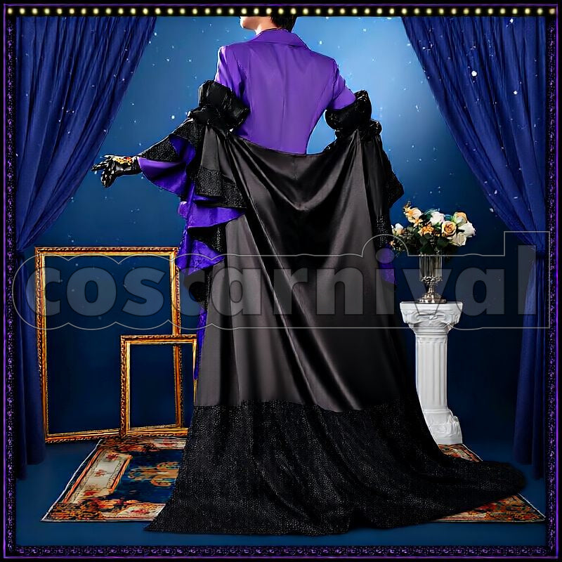 Schoenheit Shaftlands' Tapis Rouge Cosplay cosplay costume from Disney Twisted-Wonderland Vil, back view 1