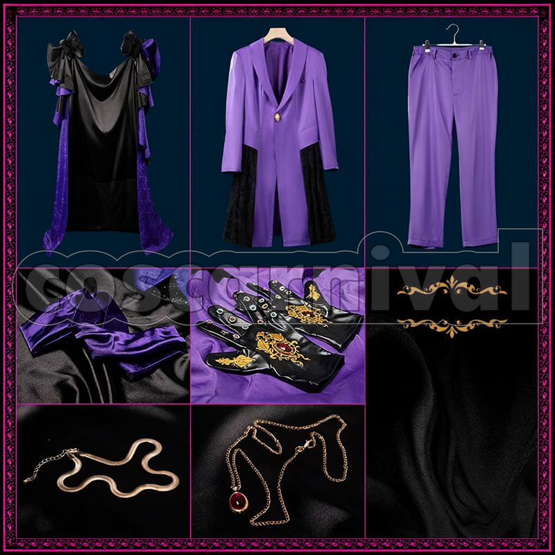 Schoenheit Shaftlands' Tapis Rouge Cosplay cosplay costume from Disney Twisted-Wonderland Vil, set view