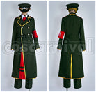 Executions Police Khaki Uniform Full Set Cosplay cosplay costume from Dolls Special, front view 2